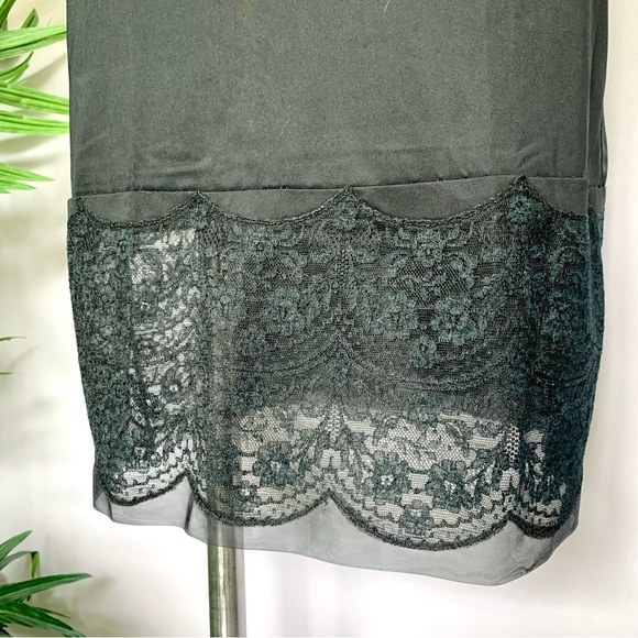 v i n t a g e :: Van Raalte 60s Floral Lace Nylon Slip Dress Mesh - Picture 7 of 15